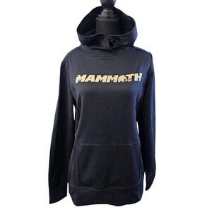 Women's Long Sleeved Pullover Lightweight Fleeced Hoodie, Mammoth, Size M